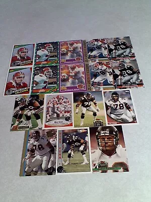 *****Mike Kenn*****  Lot Of 125+ Cards.....30 DIFFERENT / Football     • $32.29