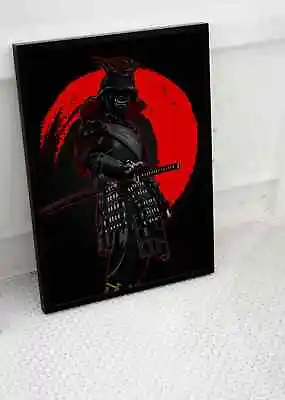 Japanese Samurai Sword Warrior Poster Ninja  Fantasy Art Anime A3 A4 A2 A1- Size • £12.45