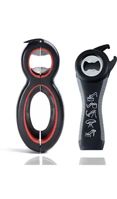 2 Bottle Opener 5-in-1 & 6-in-1 Bottle Opener For Can - Twin Set • £9.99