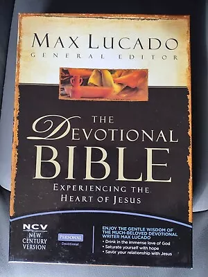 The Devotional Bible : Experiencing The Heart Of Jesus By Max Lucado (2005... • $29.99