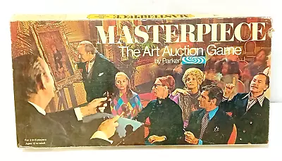 Vintage 1970's Parker Brothers MASTERPIECE THE ART AUCTION GAME - Missing Pieces • £9.99