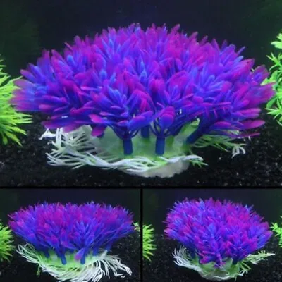 $12.07 • Buy  Aquarium Fish Tank Accessories Decor Water Grass Artificial Plant Ornament 