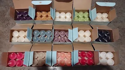 PartyLite Votive Candles Lot Of 90 In Original Full Boxes • $99