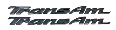 Black Door Letter Emblem Set 1993-2002 Pontiac Firebird Trans AM Models  • $49.98