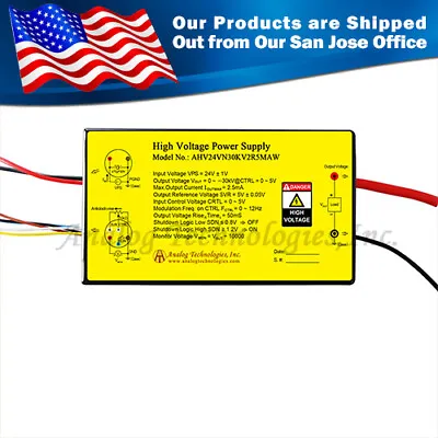 High Voltage Power Supply DC-DC Conversion AHV24VN30KV2R5MAWHigh Precision • $1059.99