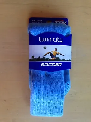 Twin City/TCK SoccerBaseballFootballOver Calf Tube SocksColumbia BlueSmall • $6.95