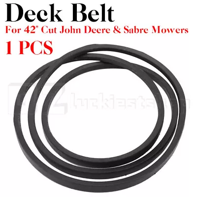 Deck Belt For 42  Cut John Deere & Sabre  Ride On Mowers GX20072 GY20570 New • $19.99