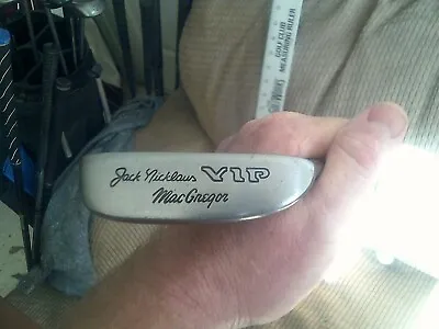 Vintage Macgregor Nicklaus VIP Putter.. Late 70's . Original Leather.. RH 34.5'' • $74.95