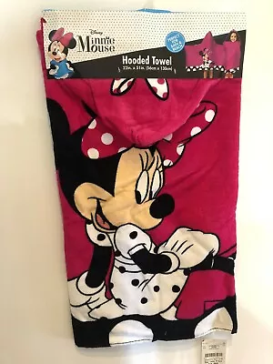*FREE SHIPPING* Disney Minnie Mouse Hooded Towel New • $22.50