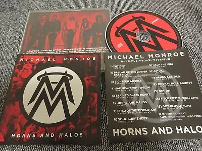 Michael Monroe HANOI ROCKS / Horns And Halos / JAPAN LTD CD • $12.99