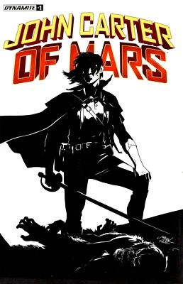 $7.99 • Buy John Carter Of Mars #1 Cover H Case B&w 20 Copy Incentive Variant Sci-fi Hero