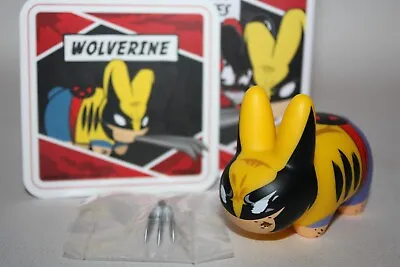 Kidrobot Mini Marvel Labbit Wolverine X-men Series 1 Designer Art Toy • $10