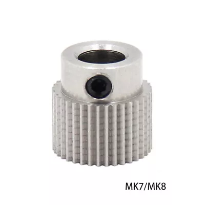 36 Teeth 5mm Bore Extruder Drive Gear Stainless Steel Ender 3D Printer • $10.89