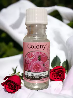 Colony - Burner & Refresher Oil Rose Garden • £2.99