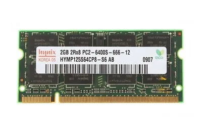 £6.58 • Buy Hynix Chips DDR2-800MHz DDR3-1333MHz Laptop RAM Memory 200Pin SODIMM 2GB 4GB 8GB