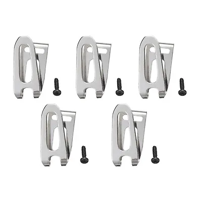 5PACK Stainless Steel Belt Clip Hook For Makita BTD141 BTD141Z Drill Driver • $12.99