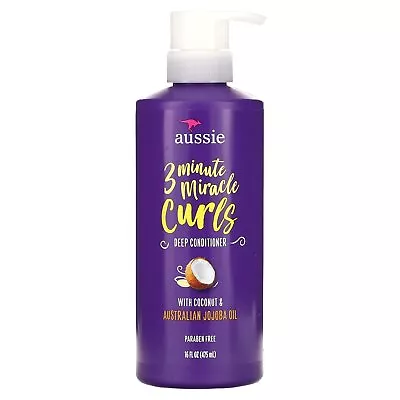 3 Minute Miracle Curls Deep Conditioner With Coconut & Australian Jojoba Oil • $14.81