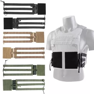 Tactical Vest Cummerbund MOLLE Removal Buckle Set Quick Release System Universal • $17.79