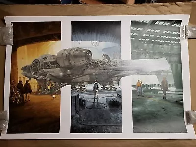 Star Wars She's Got It Where It Counts Mark Englert Millennium Falcon Print • $105.99