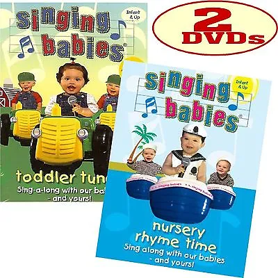 Singing Babies-Nursery Rhyme Time & Toddler Tunes DVD's • $2.99