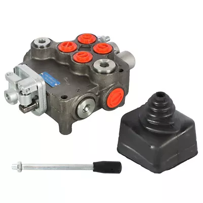 For Tractor Loader 2 Spool 21GPM Hydraulic Directional Control Valve W/Joystick • $95.69