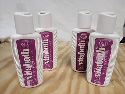 RARE Vintage 4pc Set Vitabath Plus Essentials Gelee Body Wash For Dry Skin 6oz • $40.49