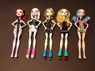 Monster High Roller Maze Abbey Frankie Lagoona Ghoulia Operetta Dolls • $64.99