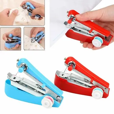 £5.82 • Buy Mini Portable Handheld Cordless Sewing Machine Hand Held Stitch Home Clothes UK