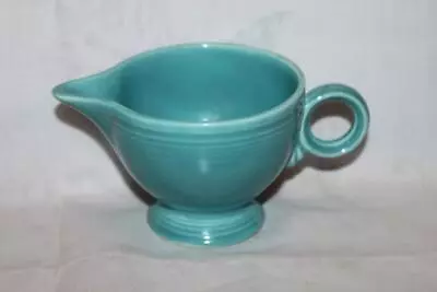 Vintage Original Fiesta Turquoise Creamer • $19