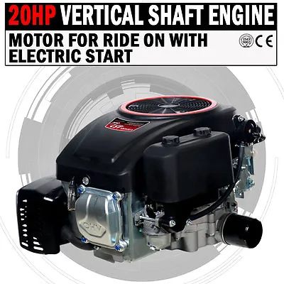 NEW 20HP Vertical Shaft Petrol Engine Ride On Mower Motor With Electric Start • $8790