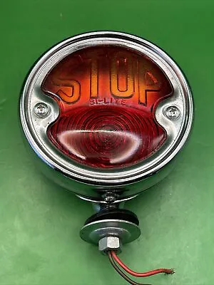 STOP Vintage Antique Tail Light Lamp  Model A T Ford  Hot Rat Rod Chevy Nash Reo • $175