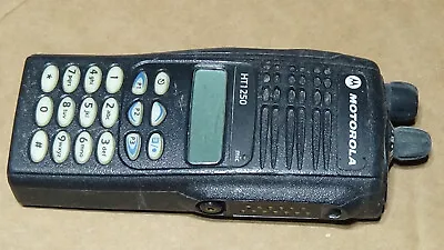 Motorola HT1250 UHF 403-470MHz 128 CH DTMF AAH25RDH9AA6AN Full Keypad Ham GMRS • $49.95