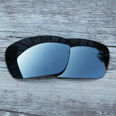 Silver Titanium Polarized Replacement Lenses For Oakley Fuel Cell • $15