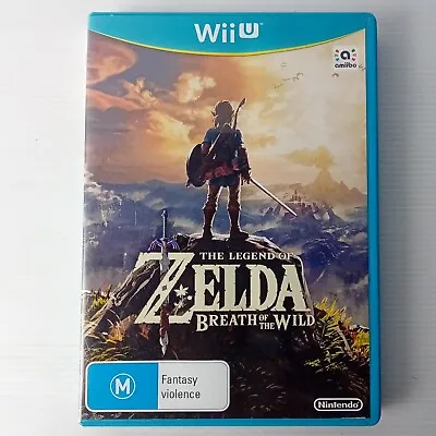 $64.50 • Buy THE LEGEND OF ZELDA Breath Of The Wild Game Disc Nintendo Wii U 