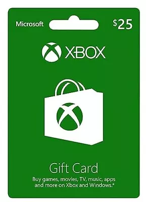 Xbox $25 Gift Card - Physical Card • $32.99