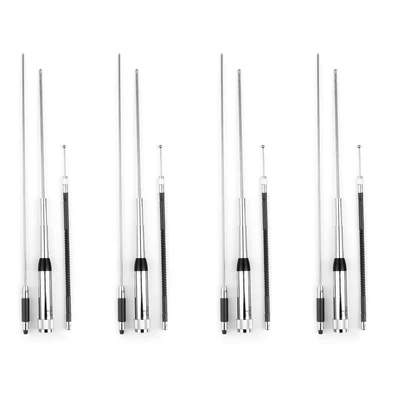 £171.55 • Buy 4Set HH-9000 10/6/2M/70CM High Gain QUAD-BAND Antenna PL-259 For Mobile Radio E1