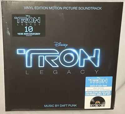 LP DAFT PUNK Tron Legacy Soundtrack (2LP BLUE Vinyl RSD 2020) NEW MINT SEALED • $150