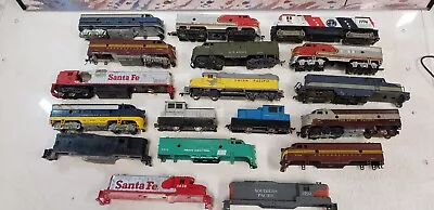 Ho Scale Tyco/mantua/misc Diesel Locomotive Junk Of (13) + Shells Read!!🔥🔥🔥🔥 • $10.50