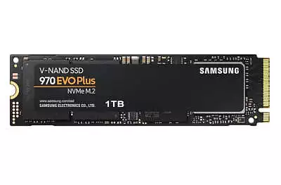 Samsung 970 EVO Plus 1TB PCIe NVMe SSD MLC 3500MB/s 3300MB/s 600K/550K IOPS 600T • $254