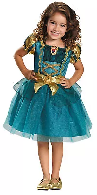 Girls Disney Classic Merida Halloween Costume Play Dress Up 3t-4t Dg82899m • $34.31