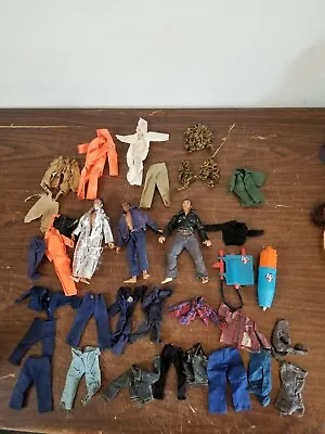 VINTAGE MEGO ACTION JACKSON Figure CLOTHES LOT  • $69.99