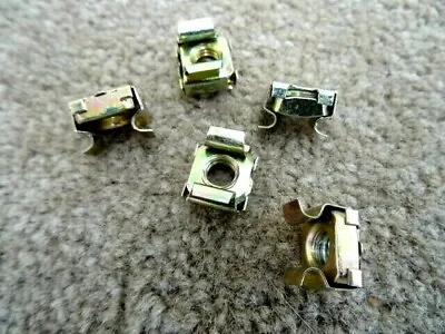 £3.59 • Buy Cage Nuts A2 Stainless Steel Server Rack Mount Cabinet Pc Clip Nuts M6