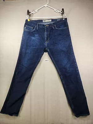 Vans Off The Wall Men's Denim Straight Leg Blue Denim Jeans V56 Standard 36x32 • $18