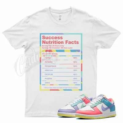 White SUCCESS T Shirt For N Dunk Low Candy Soft Pink Easter Sunset Pulse Glow • $26.99