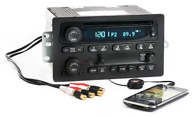 Chevy GMC 2005-09 Truck Radio AM FM CD Player W Aux Input & RCA Output 15234915 • $305
