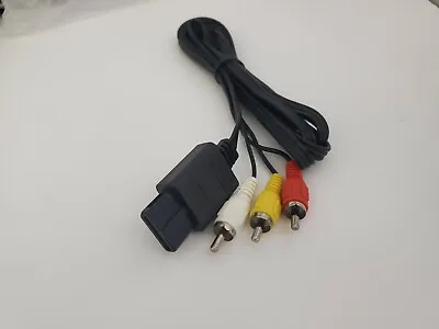 NEW TV Hookup Connection AV Cable For SNES Super Nintendo 64 N64 Gamecube RCA • $7.95