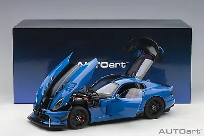 Autoart Dodge Viper GTS-R Commemorative Ed ACR 2017 Blue COMPOSITE 1/18 New! • $199