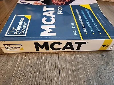 $25 • Buy MCAT Prep Book The Princeton Review 2021-2022