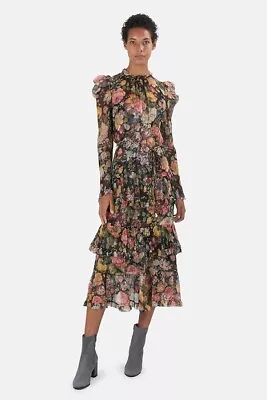 $750 • Buy BNWOT Zimmerman Ladybeetle Floral Midi/Maxi Dress Size 2 (12 AU)