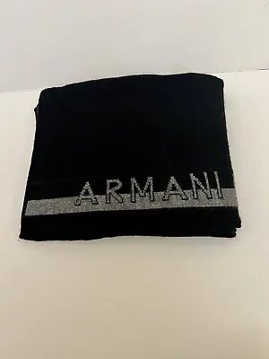 A|X Armani Exchange Men's Scarves In Black L70 In X W 8 In • $34.99